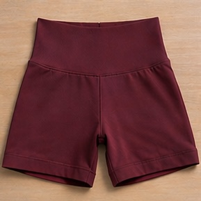 Active Sculpt Shorts-Burgundy